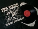 Vice Squad - No Cause For Concern  LP UK 1981 VG+/VG+  # Punk