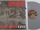 NB18	The Exploited	Dogs of War Live	GREY VINYL LP in FOC  ONLY 500 MADE  NEW