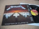 METALLICA- MASTER OF PUPPETS VINYL ALBUM EX/EX  LOVELY COPY