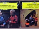 CLASSICAL 2 LP LOT: BEETHOVEN BKEMPFF, MENUHIN Small Tulip DG 2530 205, 2530 135