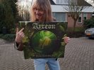 Unique Ayreon The Source promotional Canvas signed by Arjen Lucassen