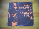 ERIC DOLPHY In Europe vol 1 US LP PRESTIGE 1964 STEREO