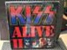 RARE KISS Alive II LP US Misprint Cover w/ Take Me Hooligan Love Me NBLP-7076-2