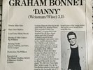 GRAHAM BONNET Ring'O Records BEATLES / RINGO STARR Demo / Promo Sleeve ONLY