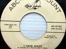 FLORIDIANS strong VG+ PROMO 45 ABC PARAMOUNT I Love Marie / Lucky Old Sun ws1001