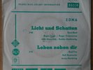 Edna - Licht Und Schatten / Leben Neben Dir, Decca D 19 892, 1968 Promo Rar