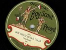 Official Boy Scout 78 RPM Record 1096 Camp Bugler “Boy Scout Bugle Calls” 1&2