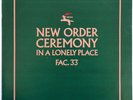 New Order, Ceremony, original 1st. press UK 1981 12