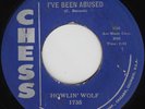 HOWLIN' WOLF I've Been Abused/Mr. Airplane Man CHICAGO CHESS BLUES 45 *hear*