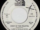 LARRY & THE BLUE NOTES Night Of The Phantom TX GARAGE PROMO 45 *hear*