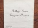 NICE TIGHT ORIGINAL 1968 THE  ROLLING STONES 'BEGGARS BANQUET' U.K. MONO LP