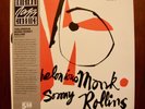 THELONIOUS MONK and SONNY ROLLINS Vinyl LP 1983 Prestige/OJC MONO NM Art Blakey