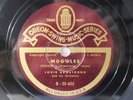 78rpm LOUIS ARMSTRONG ORCH - Muggles / Memories of you - ODEON SWING 1928