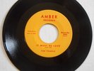 Rare -The Pearls - I CRIED/IT MUST BE LOVE 45 Record Amber Records