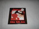 RARE METALLICA KILL 'EM ALL  PICTURE DISC LIMITED EDITION--LP-Vinyl-lot
