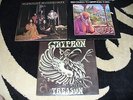 3LP LOT: GRYPHON: Red Queen, Midnight Mushrumps, Treason folk prog psych rock