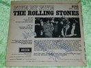 ROLLING STONES Five by Five SIGNED AUTOGRAPH SLEEVE Jones Wyman Jagger Richards