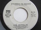 PROMO STAIRWAY TO HEAVEN LED ZEPPELIN 45 RPM ATLANTIC PR-175 WARPED RARE DJ