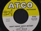 JEFF DALE: Don't Forget About Me Baby / Language Of Love 45 Soul