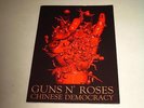 GUNS N ROSES - CHINESE DEMOCRACY - PROGRAMME 2008 AXL ROSE F82