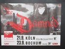 The Damned 1985 84x59cm Original Koln Bochum  Germany Phantasmagoria Poster