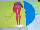 St. Vincent Masseduction LP ** SIGNED ** LAPIZ BLUE Vinyl Played once  + Iron On