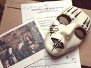 Joey Jordison Slipknot Murderdolls signed mask. Unique