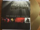 Saxon - The dogs Of War  Tour 1995  2x12” Gold Vinyl Lp
