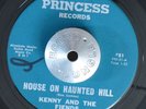 SURF 45 - KENNY AND THE FIENDS - HOUSE ON HAUNTED HILL Princess Garage  Hear