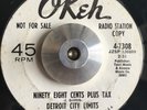FUNK 45 Detroit City Limits-Ninety Eight Cents Plus Tax/Honey Chile (Okeh) HEAR