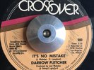 NORTHERN SOUL 45 Darrow Fletcher-It's No Mistake/Try  Something New (Crossover)