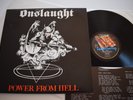 LP Onslaught - Power from Hell / FLAG7 / 1987 / Metal / Top Condition