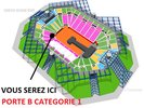 CONCERT U2 - 12/09/2018 - PARIS - 2 PLACES TICKETS EN CAT 1, PORTE B -@ SAISIR @
