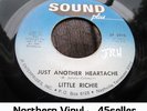 ? LITTLE RICHIE 'Just Another Heartache' Northern Soul 45 HEAR