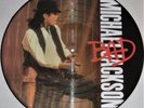 MICHAEL JACKSON Bad UK LP PICTURE DISC Epic Vinyl Rare Dancing Chains Art