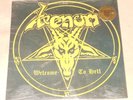 ORIGINAL SEALED VENOM WELCOME TO HELL 1985 MINT LP VINYL RECORD BLACK METAL