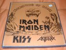 IRON MAIDEN / KISS / ANTHRAX 3 LP Box “Monsters Of Rock 88” Live in Modena ITALY