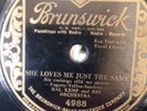 HOT DANCE HAL KEMP (Purvis ) Brunswick 4988 She Loves me Just the same (HOT HOT