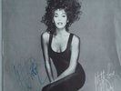 Whitney Houston Signed LP Inner Sleeve