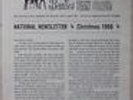 THE BEATLES FAN CLUB NATIONAL NEWSLETTER CHRISTMAS 1966