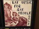 RAT MUSIC FOR RAT PEOPLE Vol. 2 DRI/JFA/MINUTEMEN/BUTTHOLE SURFERS 2 Inserts