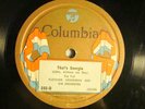 78 : FLAG COL 202 D-FLETCHER HENDERSON -THAT'S GEORGIA/NEVER GET TO HEAVEN -E+