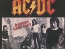 AC/DC - Danger Keep Out  (LP, Red Vinyl, Ltd.) - Vinyl Beat/Rock/60s/70s