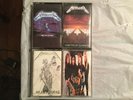 METALLICA LOT (Cassette) Master Of Pup,Ride The Lightning,Garage Days,And JustFA