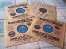 4 Early Elvis Presley 78rpm Shellac Records (Hound Dog / Love me tender / Teddy)