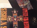 GUNS N ROSES appetite for destruction LP ORG PRESS STERLING ETCH EXC/NM