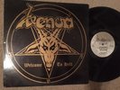 VENOM welcome to hell LP ORIG NEAT 1002 PRESS BLACK LABEL 1st press rare VG+/EXC