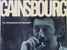 SERGE GAINSBOURG La chanson de Prevert VINYL LP 33 T 6332230 France 1974