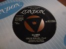 CHUCK WILLIS C.C. RIDER / EASE THE PAIN 1957 LONDON TRI 45-HL-E.8444 VERY NICE