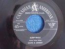 Santo & Johnny/Sleep Walk-All Night Diner/1959 Issue/Canadia American 103/MINT-